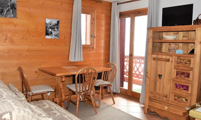 Pralognan-la-Vanoise Apartment | Charmant appartement proche des pistes, balcon, animaux admis - FR-1-464-6