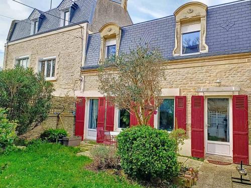 Langrune-sur-Mer House | Charmante Villa en Pierre, Proche Plage, Cheminée, Cuisine Équipée, Jardin Clos, Expo Sud - FR-1-746-20