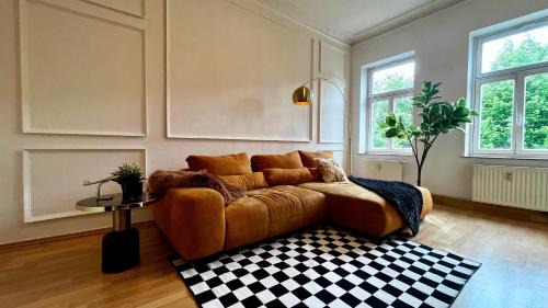 Schleußig Apartment | charmanter Altbau in Schleußig mit Balkon