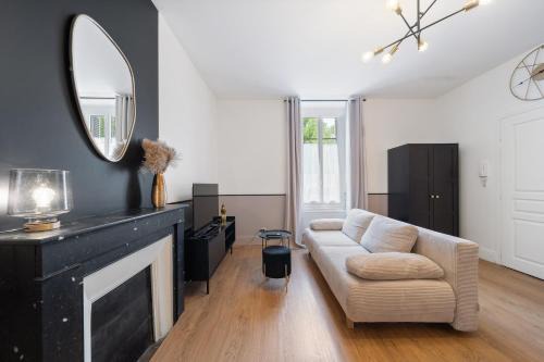 Faubourg-Raines Apartment | Charme & Tranquillité : Jardin de l’Arquebuse/Gare