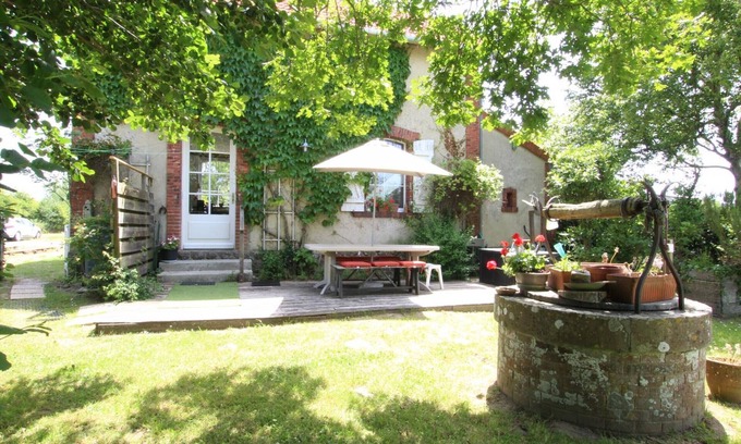 Saint-Jean-de-la-Riviere Cottage | Charming Historic House with Garden, Near Beach and Golf in Saint-Jean-de-la-Rivière