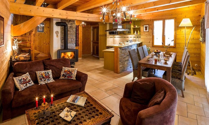 Saint-Michel-de-Chaillol Ski Chalet | Charming Chalet with Spa and South-Facing Terrace in Saint-Michel-de-Chaillol, Sleeps 6