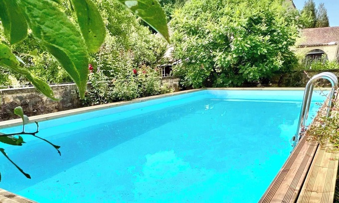 Mauzac-et-Grand-Castang House | Charming house for 14, pool and indoor hottub