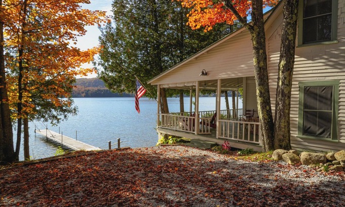 Morgan Cottage | Charming 1-bedroom waterfront cottage in beautiful Morgan VT.