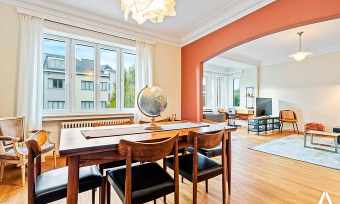 Rodange Apartment | Charming 1BR Apt w/Pvt Balcony & Free Parking