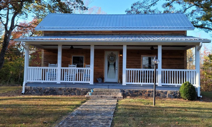 Pilot Mountain Other | Charming 2-bedroom farmhouse nestled in the woods in welcoming Pilot Mountain.