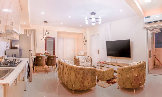 Male Apartment | Charming 2-bedroom apartment with WiFi, AC in soothing Malé
