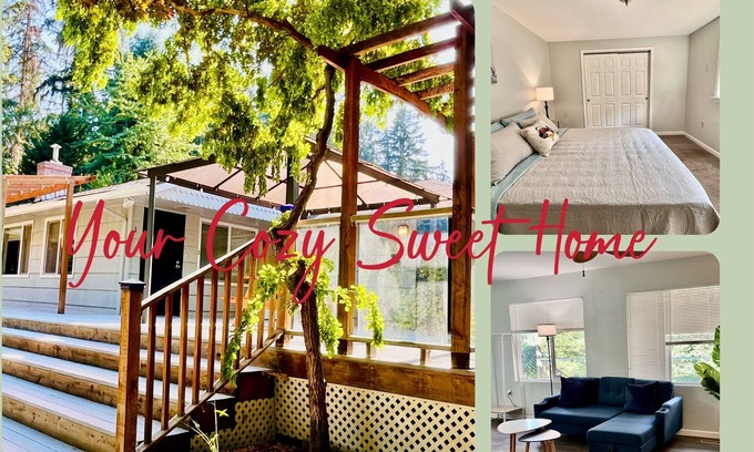 Bothell House | Charming 2BR w/Garden Retreat & 2 Free Parking