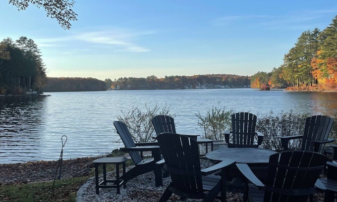 Shapleigh House | Charming 3-bedroom house with private beach on enchanting Mousam Lake