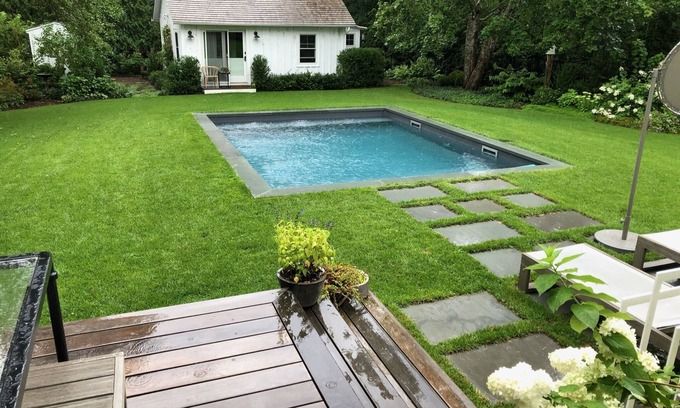 East Quogue Cottage | Charming and Bright Cottage with Salt Water Pool