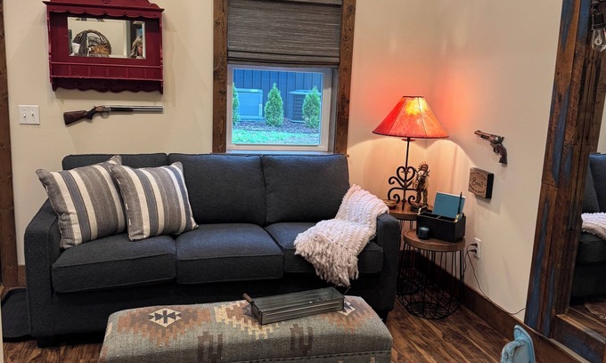 Newaygo Cabin | Charming and Cozy Retreat in Newaygo, MI- The Rustic Barn dominium