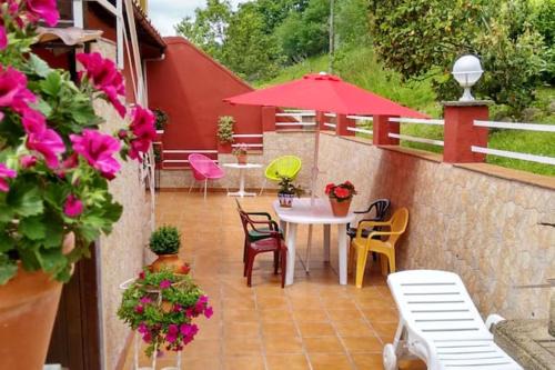 Villamayor Apartment | Charming apartment in Villamayor 74 m² with mountain view