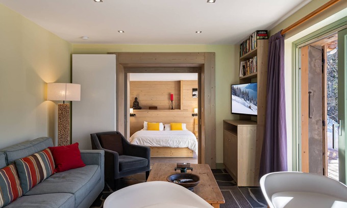 Meribel Apartment | Charming Apartment with Terrace in Quiet Area, Near Slopes