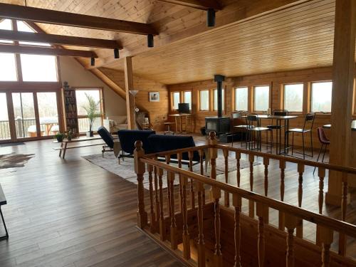 Lancaster House | Charming barn loft - all amenities on 60 acre farm in the White Mountains of NH
