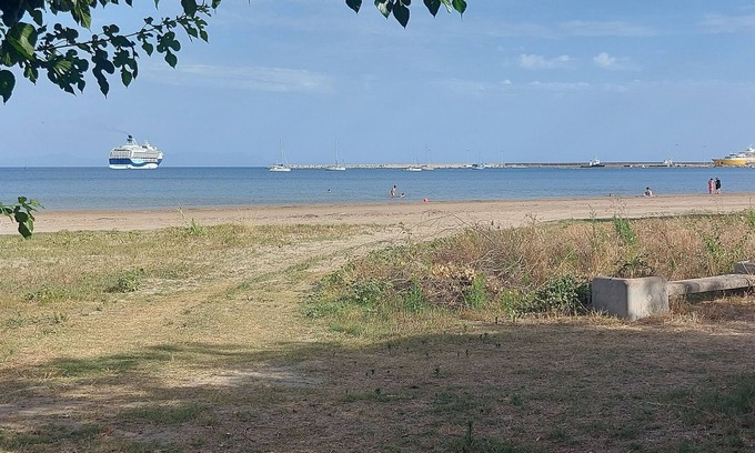 Katakolo House | Charming beachfront 2-bedroom house with AC and WiFi.