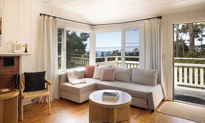 Northwest Carmel House | Charming Carmel Cottage | Ocean & Mountain Views | Walkable to DT Carmel