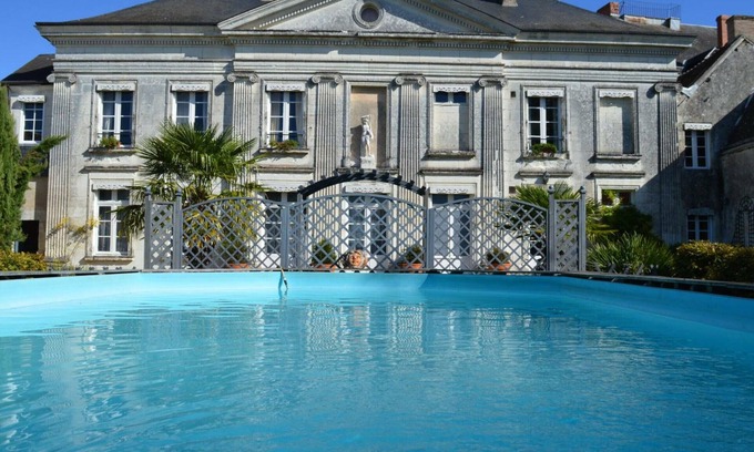 Chatillon-sur-Indre Cottage | Charming Chateau with Pool, 4 Bedrooms, Near Loire Castles and Zoo