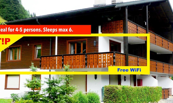 Morgins Apartment | Charming chalet apartment in Portes du Soleil, close to elevators.