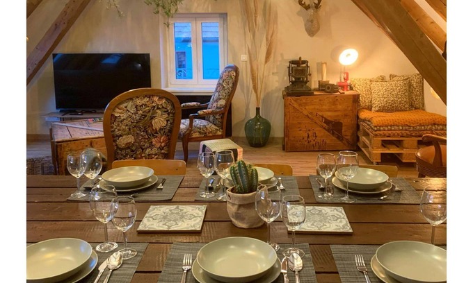 Fessenheim-le-Bas Apartment | Charming cottage in the countryside near Strasbourg