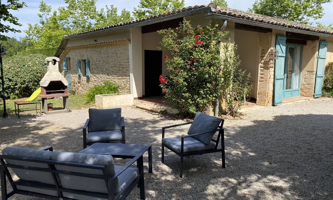 Monclar-de-Quercy Cottage | Charming cottage with pool in the South-West countryside