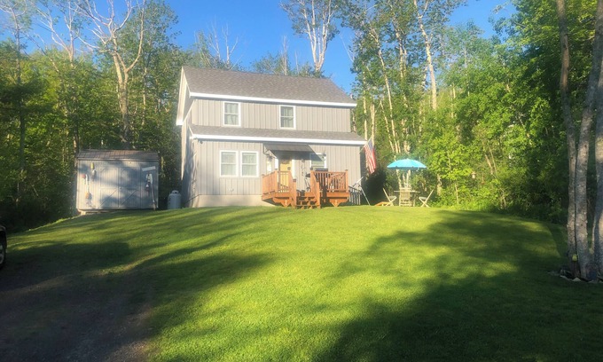 Northport House | Charming Cottage in Quaint Coastal Bayside, Maine with Waterview