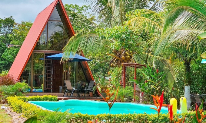 Penjamo House | Charming villa in La Fortuna, Alajuela with AC, WiFi and private pool