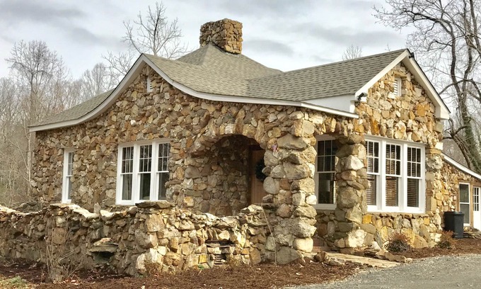 Avery Creek Cottage | Charming, Early 1900's Cottage, Newly Renovated, Hot Tub, Fire Pit