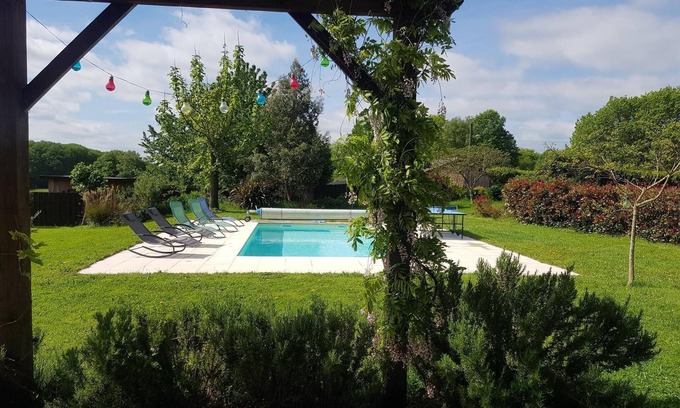 Dournazac Other | Charming farmhouse w/private heated in-ground pool in the regional Parc Naturel