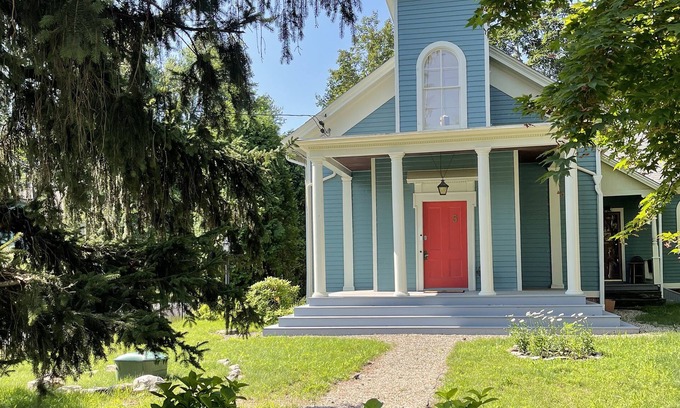 Staatsburg House | Charming former church near the Hudson w/hot tub. A tranquil retreat.