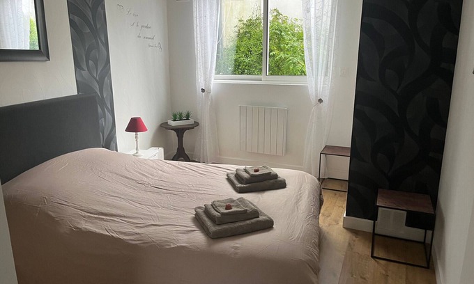 Saint-Malo-de-Guersac Cottage | Charming Cottage in Brière Park - Near Marshes, 1 Bedroom, South-Facing Terrace, Parking, WiFi