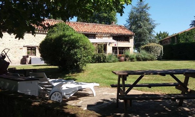 Sauveterre-la-Lemance House | Charming cottage Lavenders with Pool, South of Périgord