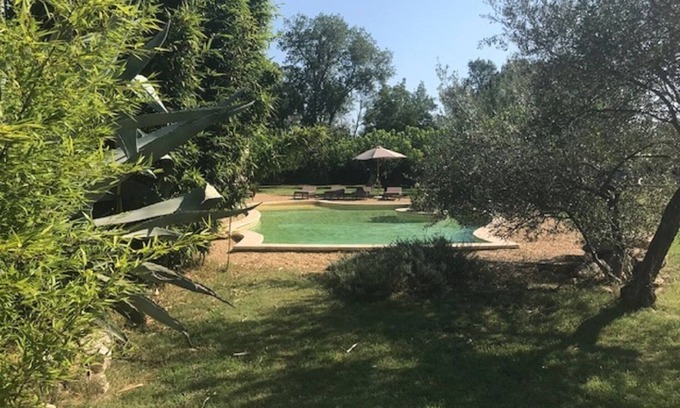Vezenobres House | Charming gite and house 80 m², swimming pool (15x8), landscaped grounds near Uzès.