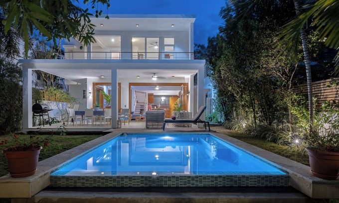 Las Terrenas House | Charming house; 8 guests, in private Residencial El Portillo; 150 Mts to beach.