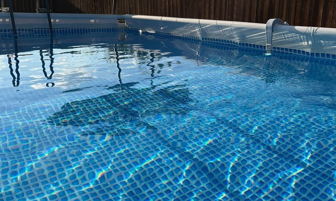 Donna House | Charming house in Donna with Above ground pool & patio space