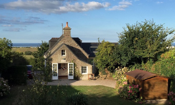 Quineville House | Charming house, sea and garden view, close to the D-Day landing beaches, sleeps 6