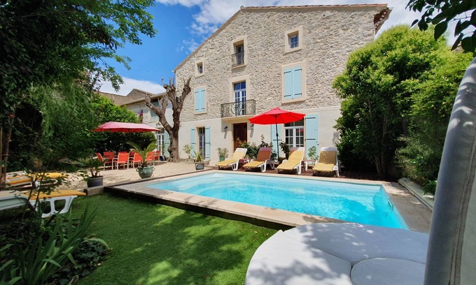 Olonzac House | Charming house with private pool in Olonzac