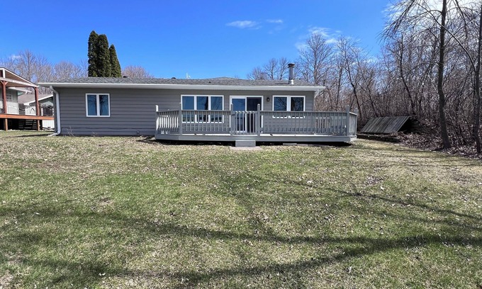 Isle Cabin | Charming lakefront retreat on Mille Lacs Lake east side with stunning sunsets.