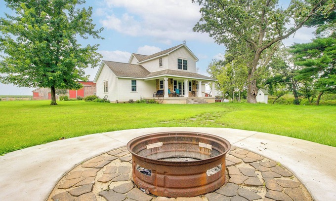 Manchester House | Charming Manchester Retreat w/Patio & Fireplace!