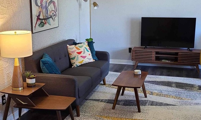 Mount Pleasant House | Charming Modern 1950s Mid-Century Ranch.