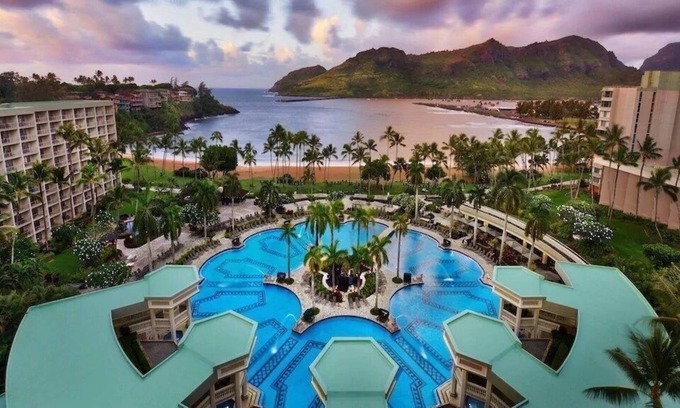 Lihue Condo | Charming One Bedroom Marriott Kauai Beach Club