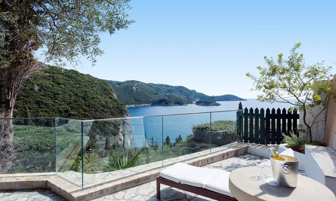 Paleokastritsa Villa | Charming Paleokastritsa Villa | 3 Bedrooms | Villa Thalia | Breathtaking Sea.