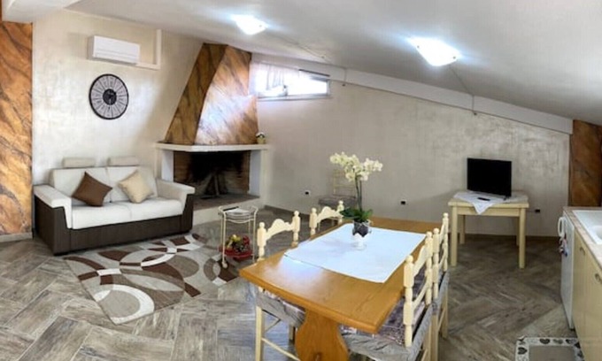 Nulvi Apartment | Charming penthouse in hamlet near the sea