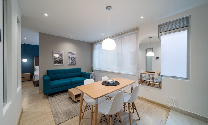Financial District Apartment | Charming Place in Chapinero Alto - Enhanced Wifi Connection
