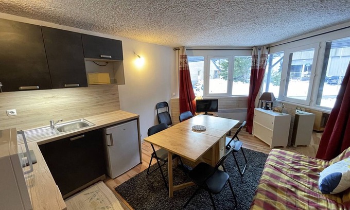 Laveissiere Apartment | Charming Renovated Apartment in Ski Resort Center, Close to Slopes!