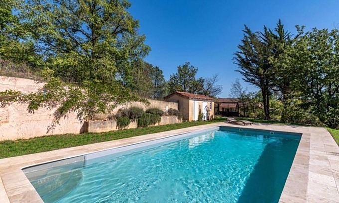 Le Boulve Villa | Charming Rustic Retreat, Private Pool & Panoramic Views of the Beautiful Lot Countryside!