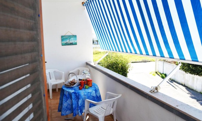 San Foca Apartment | Charming San Foca Apartment with Private Entrance and Balcony
