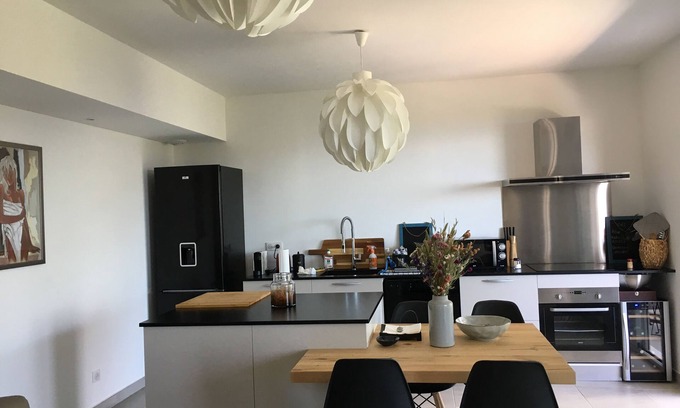 Ville-di-Pietrabugno Apartment | Charming T2 Heights of Bastia, Sea View (2/4 pers)
