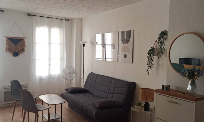 Les Platanes Apartment | Charming T2 apartment in Perpignan's historic city center