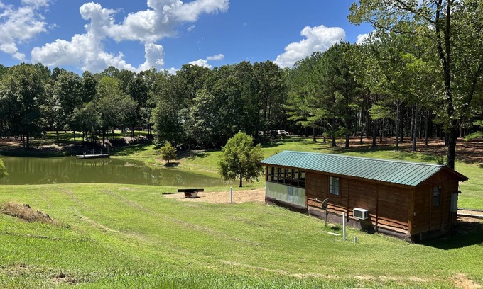 Sardis Cabin | Charming tiny house with AC in delightful Sardis Lake.