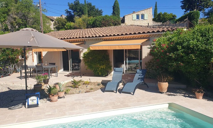 Reauville House | Charming villa in Drôme provençale (with view of Mont Ventoux)